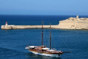 Sliema: Crucero por 3 islas con almuerzo buffet y bebidas