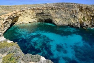 Sliema: Comino and Blue Lagoon Cruise with Lunch & Transport