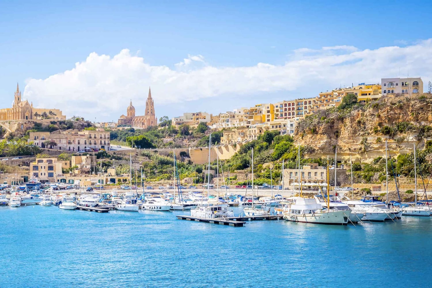 Sliema ou Baía de São Paulo: O melhor de Gozo e Comino em uma viagem de 1 dia