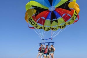 St. Julian's: Private Parasailing Flight with Photos & Video
