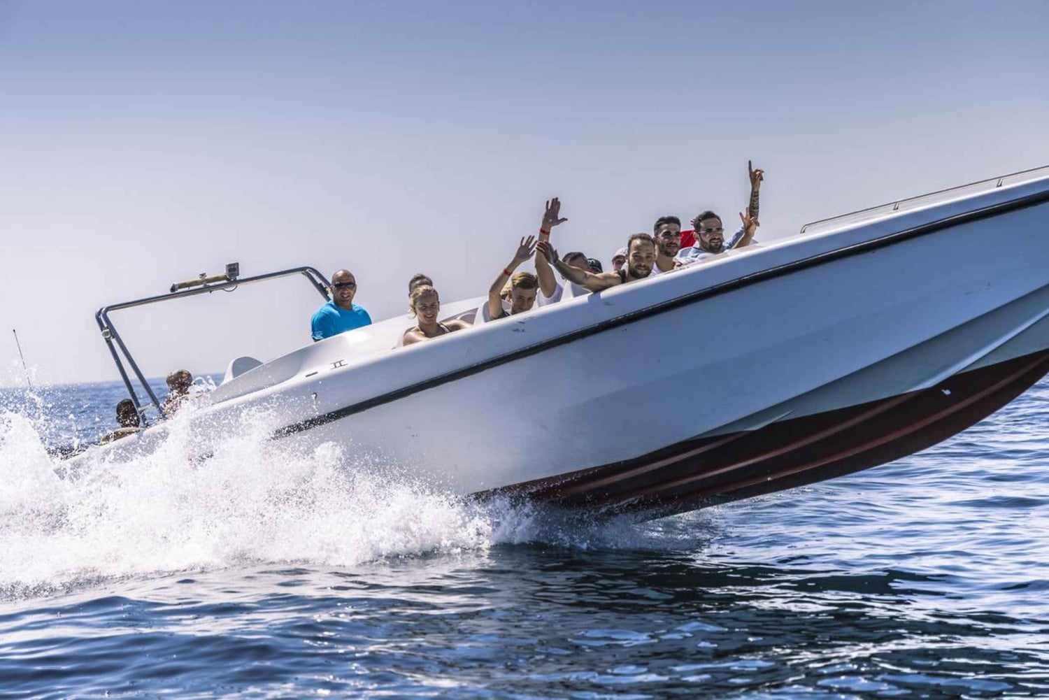 St. Julians: Powerboat Gozo, Comino en Blue Lagoon