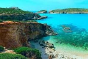 St. Julians: Powerboat Gozo, Comino en Blue Lagoon