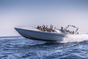 St. Julians: Powerboat Gozo, Comino en Blue Lagoon