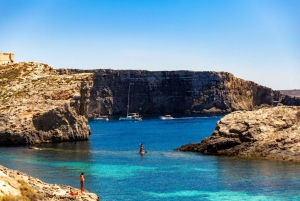 Bahía de San Pablo: Comino, Laguna Azul, Gozo y Tour en barco por las cuevas