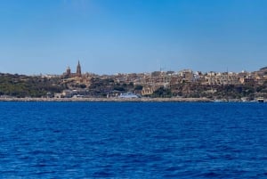 Baia di San Paolo: tour in barca e autobus di Gozo, Comino e San Paolo