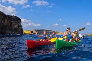 Malta: Guided Kayak Tour with Free Photos Included