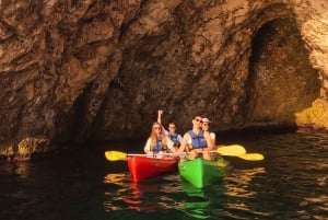 Malta: Guided Kayak Tour with Free Photos Included