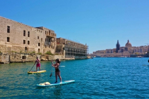 Stand Up Paddleboard Yoga Class Manoel Island