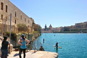 Stand Up Paddleboard Yoga Class Manoel Island