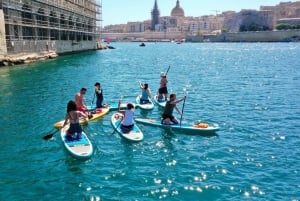 Cours de yoga Stand Up Paddleboard sur l'île de Manoel