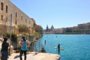 Stand Up Paddleboard Yoga Class Manoel Island