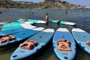 Stand-Up Paddleboarding Lesson at Malta Surf School