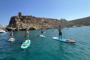 Stand-Up Paddleboarding Lesson at Malta Surf School