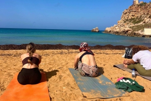 Sunday: Ghajn Tuffieha (Riviera) Beach Yoga Class
