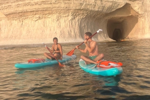 Sunset Stand-Up Paddleboard Tour to Ta'Marija Cave