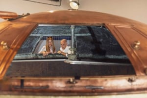 L'expérience de la brasserie et la dégustation de bière, y compris le transport