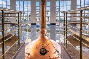 L'expérience de la brasserie et la dégustation de bière, y compris le transport