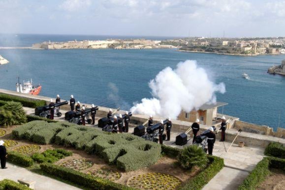 The Saluting Battery
