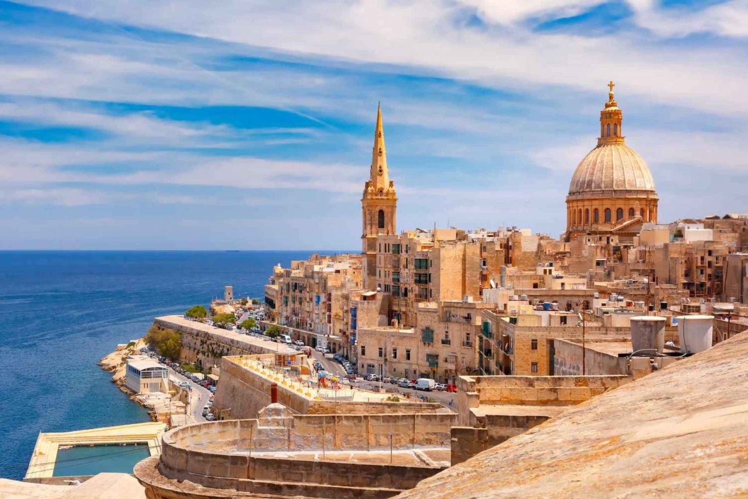 Top Malta Tour (stad, basar, historia, kultur, natur, hav)