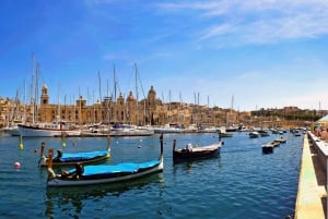 Valletta: Guidet tur til 3 byer og bådtur i Grand Harbour