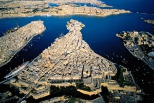 Valletta: Guidet tur til 3 byer og bådtur i Grand Harbour