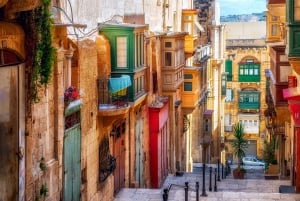Valletta: primeira caminhada de descoberta e passeio a pé de leitura