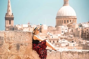 Ganztagestour durch Valletta auf Französisch mit Mittagessen und Transport