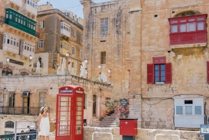 Valletta Full-Day Guided Tour in French w/ Lunch & Transport