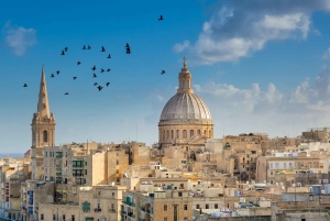 Valletta Full-Day Guided Tour in French w/ Lunch & Transport