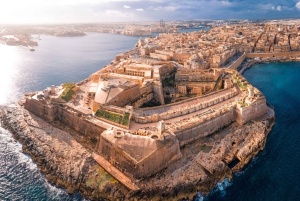 Valletta Full-Day Guided Tour in French w/ Lunch & Transport