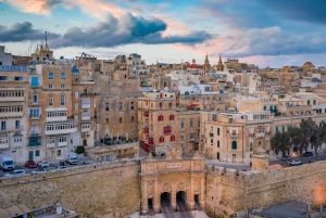Valletta Full-Day Guided Tour in French w/ Lunch & Transport