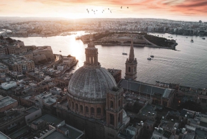 Valletta Full-Day Guided Tour in French w/ Lunch & Transport