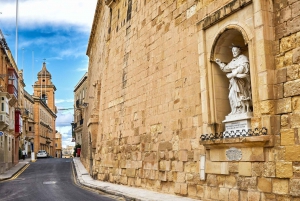 Valletta: Passeio a pé guiado com visita opcional à catedral
