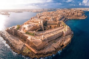 Valletta: Guided Walking Tour with Optional Cathedral Tour