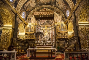 Valletta Guided Walking Tour with Optional Cathedral Tour