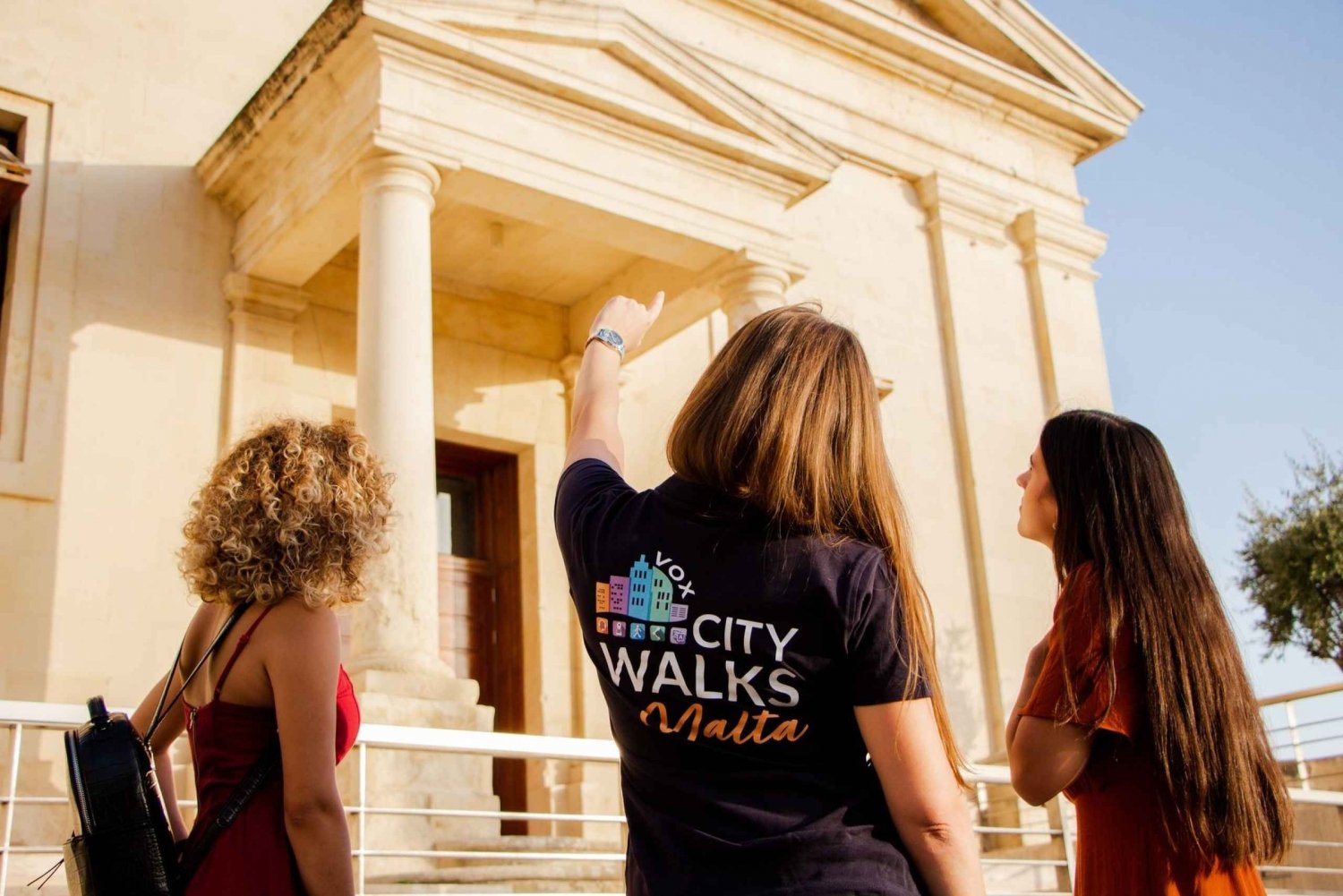 Valletta: City Nobles App Tour + Malta5D Entry (optional)