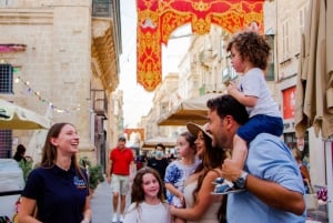 Valletta: Historic Walking Tours with Malta 5D Show Entry