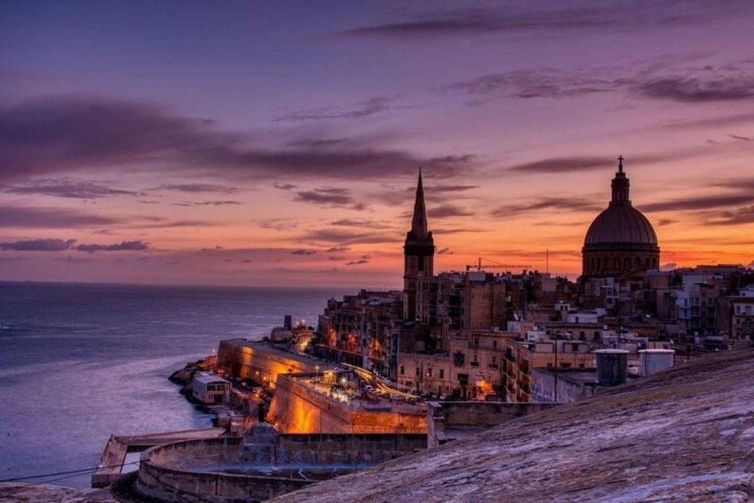 Valletta : Ein Rundgang zu den wichtigsten Sehenswürdigkeiten