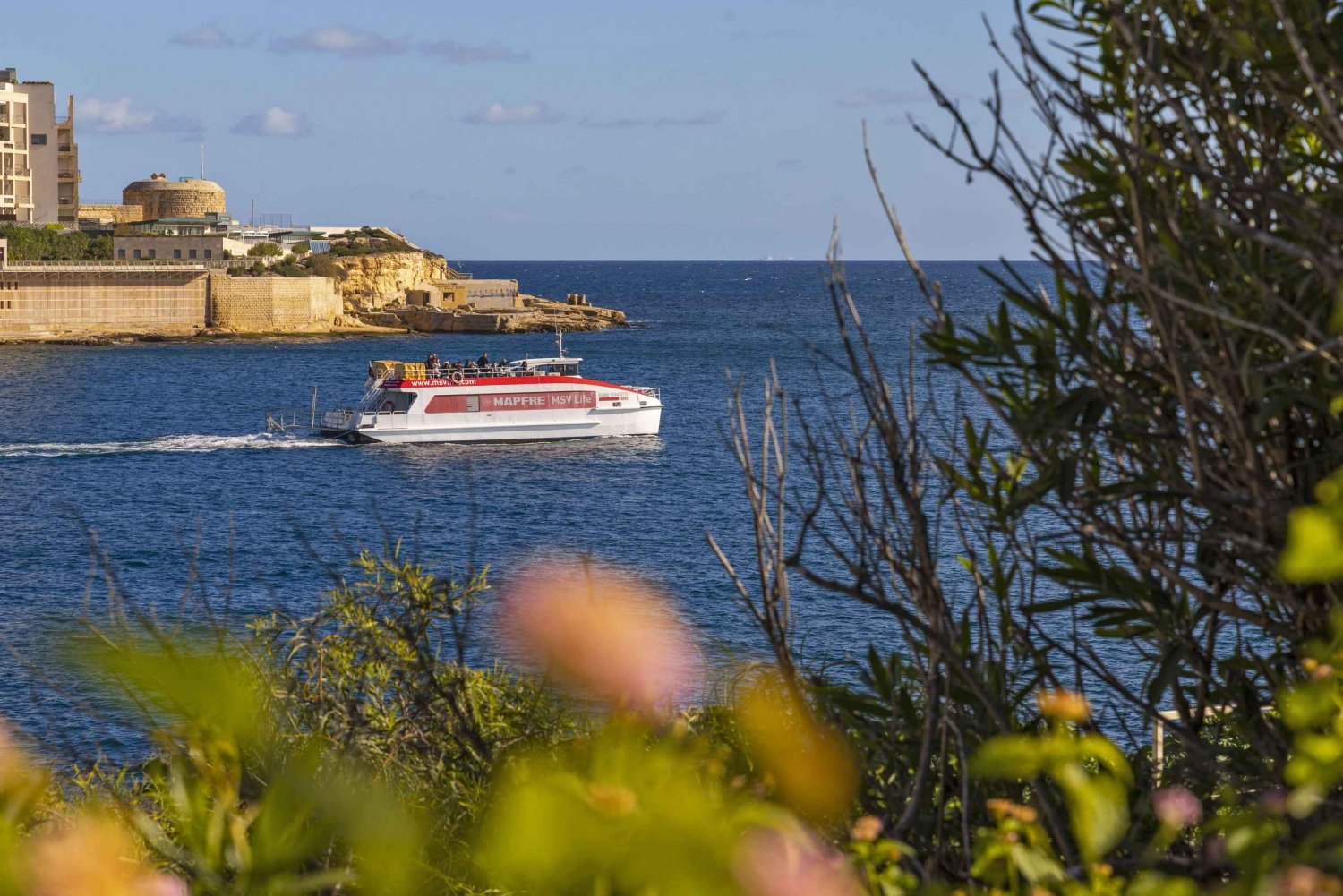 La Valette : Transfert aller-retour en ferry vers/depuis les trois villes