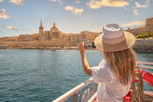 Sliema: Harbour Cruise & Shopping Half Day Guided Tour