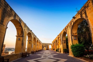 Valletta Street Food & History Tour With Private Transfers