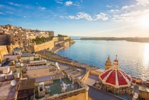 Valletta Street Food & History Tour mit privaten Transfers