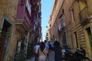 Valletta walking tour of the 5 senses