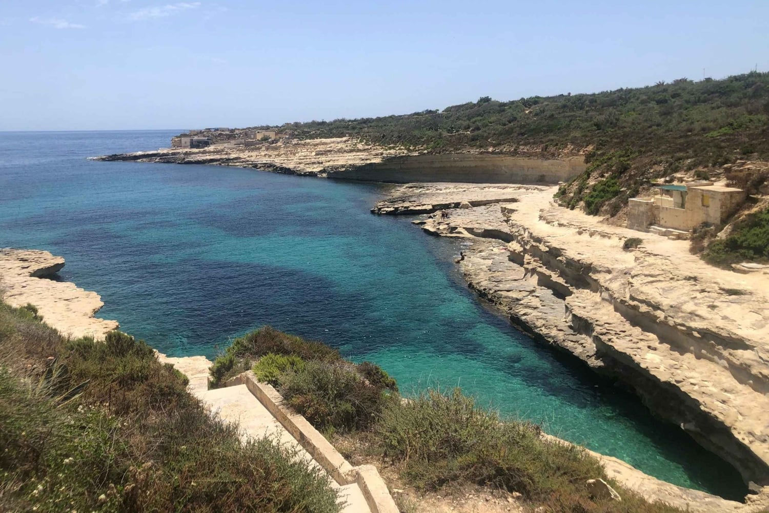 タルシエン寺院、カランカ湾、青の洞窟、マルサクスロックを訪問