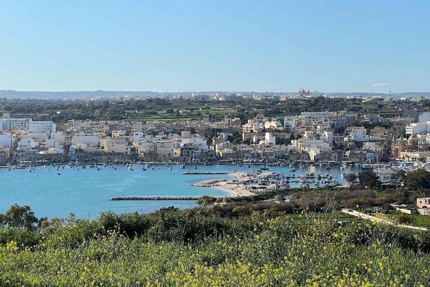 タルシエン寺院、カランカ湾、青の洞窟、マルサクスロックを訪問