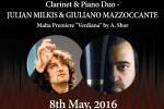 Clarinet & Piano Duo - J.Milkis & G.Mazzoccante