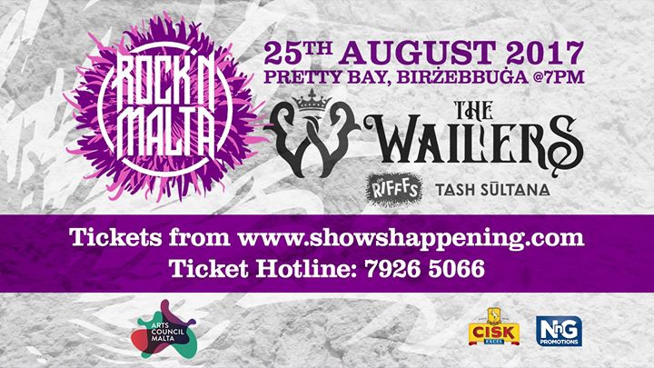 Rock 'N Malta present: The Wailers