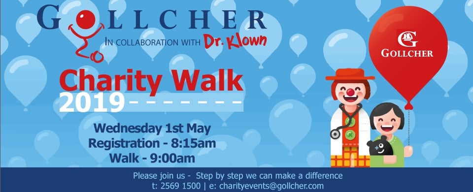 The Gollcher Charity Walk 2019 - In aid of Dr. Klown