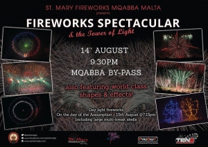 Fireworks Spectacular - St.Mary Mqabba