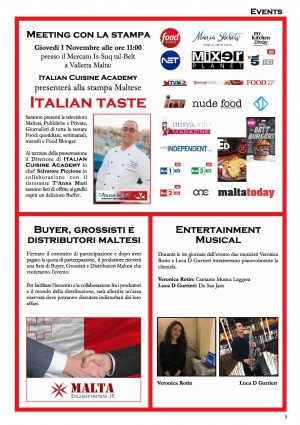 Italian Taste Event - Christmas 2018